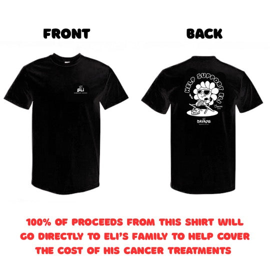 Cancer Sucks Tee - Support Eli